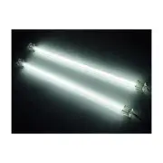 Logisys 12inch Dual Cold Cathode Fluorescent (CCFL) Lamp (White) Computer Lights