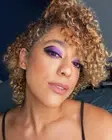 Short Bob Light Brown Ombre Color Curly Wigs Human Hair Wigs for Women Side Part