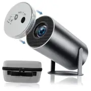 HY300 Plus Electric Focus Mini Portable Projector, Auto Keystone & 4K/300