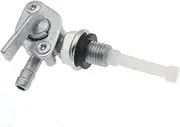 M10 Gas Tank Fuel Switch Gasoline Faucet Gasoline Switch Shut Off Valve Pump Tap Petcock for Gasoline Generator Engine Oil Tank