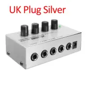 MX400 Audio Mixer Headphone Amplifier Ultra Compact Sound Low Noise with Power A