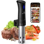 BLITZHOME SV2209 1100W Sous Vide Cooker APP Control Thermal Immersion Circulator Machine with Digital LED Display Time a