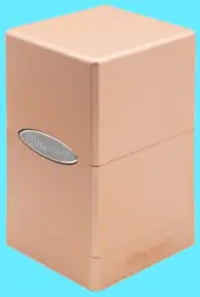 ULTRA PRO METALLIC ROSE GOLD SATIN TOWER DECK BOX New Card Dice Compartment Case