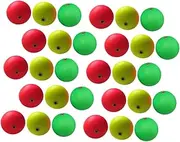 GANAZONO 30Pcs Floating Fishing Balls Foam Fishing Floats Bright for All Fishing Activities for Fly Fishing and Lure Fishing