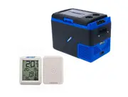 Kings Escape 40 Portable Camping Fridge / Freezer + Wireless Thermometer