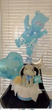 Baby Boy Ballon Gift Box