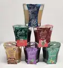 Glade Winter Collection 4 oz Candle ~ Lot Of 6 Scents ~ Cinnamon Spruce Vanilla