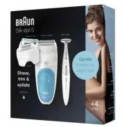 Braun Silk-épil 5 Epilator for Women, Wet and Dry Hair Removal (‎SES 5-620)