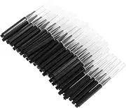 SOPOTUTU 50pcs Individually Wrapped Black Interdental Brushes for Gum Care Interproximal Cleaning Easy Teeth Cleaning and Oral Plaque Removal Promotes Fresh Breath