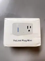 YoLink YS6604-UC Plug mini works w/iOS 9. 0 or higher Android 4.4 or Higher