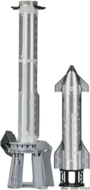 1:200 SpaceX Starship Model Super Heavy Rocket Set Magnetic Attraction Assemble