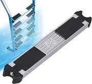 Heavy Duty Pool Ladder Steps, Stainless Steel Pool Stairs Rung, Large Pedal Area, Ladder Accessories for Hot Spring, Spas, Pools, Safe Entry for Water Activities, 19.69x3.35x1.18in