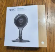 NEW Google Nest NC1102ES Cam Indoor Security Camera 1st Gen - Black New & Sealed