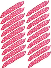 SAFIGLE 19Pcs No Heat Hair Roller Curlers for Women Sleep Hair Curlers Convenient Comfortable Use for Healthy Curls