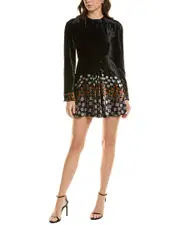 Valentino Silk-Blend Shift Dress