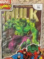 THE INCREDIBLE HULK - MARVEL COMICS - TEE SHIRT COVER COLLECTION - (XL) - NEW
