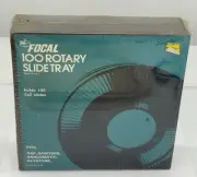 Kmart Focal 100 Rotary Slide Tray, holds 100 2x2 slides. New Old Stock