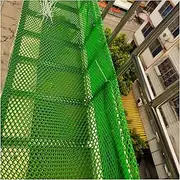 Gardening Net Plastic Chicken Wire Mesh, Hexagonal Plastic Poultry Netting Roll for Cats Dogs Ducks Fish Pools, Yard Patio Fencing Mesh