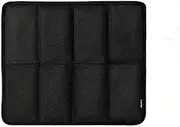 Camping Waterproof Thick Sponge Pad Stay Dry and Comfortable and Fishing. OxfordCloth Oxford Cloth Moisture-Proof Pad, Black