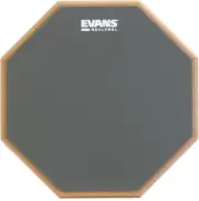 Evans RealFeel Single-sided Practice Drum Pad - 12-inch (5-pack) Bundle