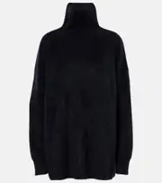 [Lisa Yang] Lisa Yang Teresa cashmere turtleneck sweater M-L black