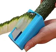 Cucumber Slicer - Fun Creative Carrot Sharpener Small Vegetable Peeler,Handheld Vegetable Fruit Slicer Peeler Kitchen Gadget for Men & Women Face