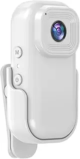 Atelierate 1080P Mini WiFi Camera Sport DV with Screen Video Recording Camera Action Cam White 1Set