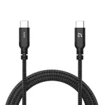 亞果元素 CASA C200C USB-C 對 USB-C 60W 充電傳輸線 200CM 黑 現貨 廠商直送