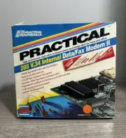 Practical Peripherals PM288HC II V.34 Internal Data/Fax Modem NOS Sealed 1994