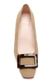 [Roger Vivier] Belle Vivier Suede Pumps