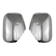 Car Door Rearview Mirror Cover Paste Type Door Wing Mirror Cap for Mitsubishi Triton L200 2005-2014