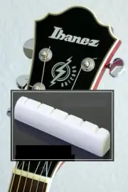 FREE SHIPPING GeetarGizmos SLOTTED BONE NUT for Ibanez Guitars
