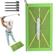 Golf Swing Mat, Golf Mat for Swing Path Feedback, Golf Hitting Mat 10''X20''