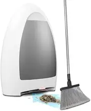 Touchless Vacuum Automatic Dustpan, 1000W Corded Canister Vacuum with Automatic Sensors, 3.6L Large Dust Box, Barbershop Electric Trash Can for Sweeping Salon Pet Hair Food Dirt