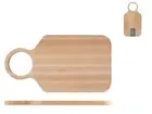Chopping Board Beechwood with Handle CMS 42X22X1,8H. Not Protection To Fit Wash