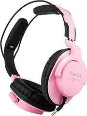 Superlux HD661 Baby Pink Airtight Studio Monitor Headphones Pink