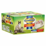 Ezi LockOdour Dual Layer Extra Wide Cat Litter Tray System XL