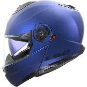 FF908 Strobe II Matt Navy Blue 06 Modular Helmet