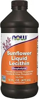 NOW Foods - Sunflower Liquid Lecithin - 16 fl. oz.