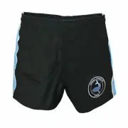 Cronulla Sharks NRL Retro Home Supporters Shorts Sizes S-5XL!
