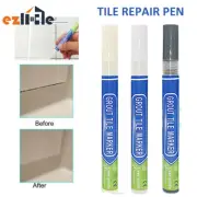 2x Grout Waterproof Refresher Marker Bathroom Tile Repair Pen Wall Gap Refill