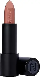 [Natio] Australia Natural Lip Colour 4 g, Chai - Everyday Cool Toned Brown Beige Lipstick - Satin & Velvety Semi-Matte Finish - Longwearing & Made in Australia