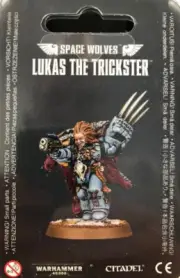 Lukas The Trickster Space Wolves Warhammer 40k Space Marines - NIB OOP