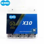KMC X10 10 Speed Chain fit Shimano SRAM MTB Hybrid Road Bike 116L Silver/Grey