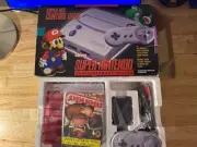 Super Nintendo SNES Jr Video Game Console SNS-101 BRAND NEW UNUSED! WOW MUST SEE