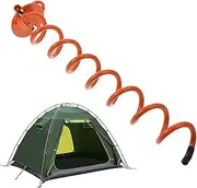 Ground Stakes Anchors,Metal Heavy Duty Trampoline Stakes - Foldable Fixing Tool, Rust Resistant, Outdoor Camping Accessories for Tents Backyard Playground
