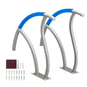 VEVOR Pool Handrail 2 PCS 30x30in Stainless Steel with Base Plate for Spas