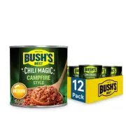 Canned Texas Recipe Chili Magic Chili Beans Starter (Pack of 12), Source of P...
