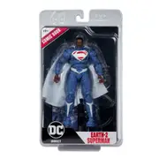 DC Page Punchers Superman Ghosts Of Krypton: Earth 2 Superman 7 inch Action Figure with Comic Book