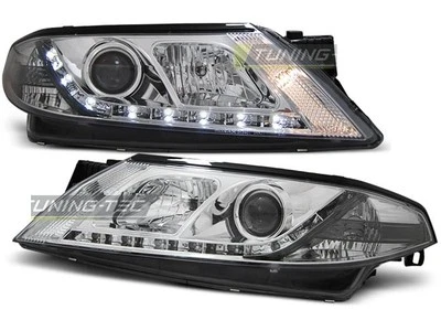 Faros LED DRL Look for Renault LAGUNA 2 01-05 Daylight Chrome Envío gratis LPRE1